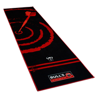 BULL'S Dartteppich "Carpet Mat 80x280 cm" rot