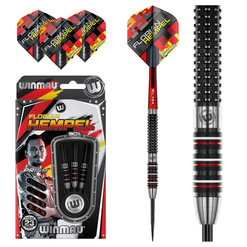 Winmau "Florian Hempel 90%" Steeldarts, Gewicht: 23