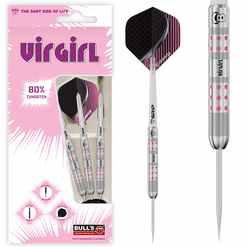 BULL'S Virgirl VR1 Steel Dart, Gewicht: 21