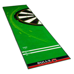 BULL'S Dartteppich "Carpet Mat 66x280 cm" grün