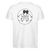 Gut Schmiss Shirt Big Backprint, Farbe: Weiß, Größe: L