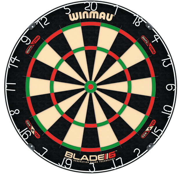 Winmau - Blade 6 Dual Core - Dartboard