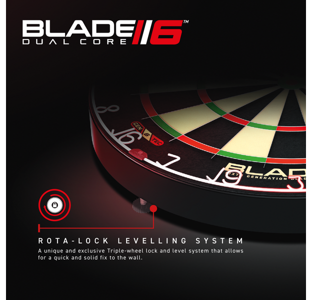 Winmau - Blade 6 Dual Core - Dartboard, 4 image