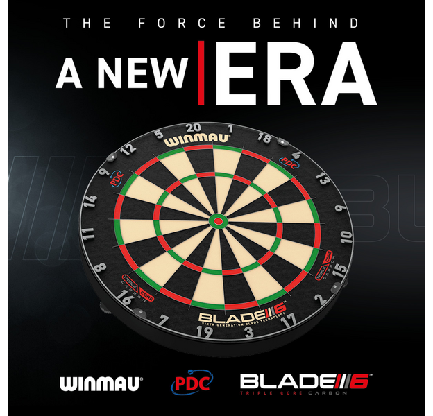 Winmau - Blade 6 Triple Core Carbon - PDC Dartboard, 11 image