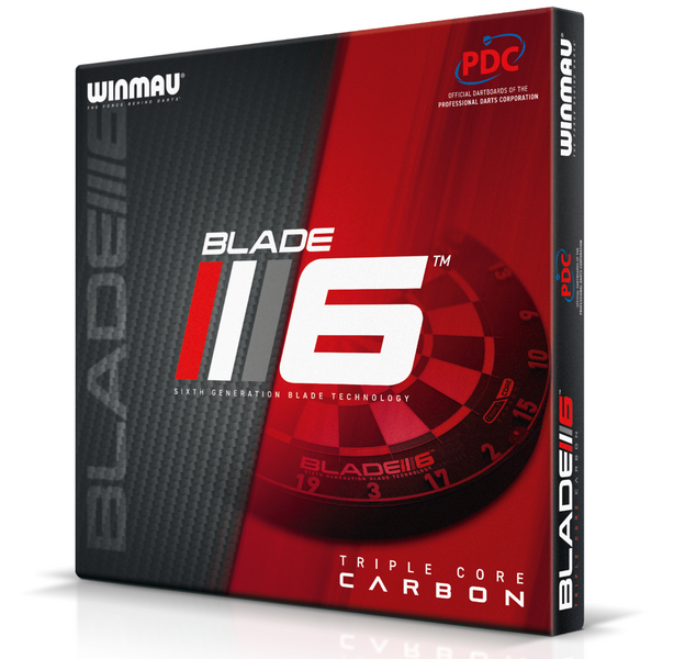 Winmau - Blade 6 Triple Core Carbon - PDC Dartboard, 3 image