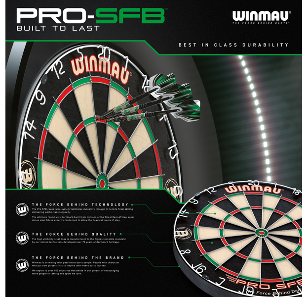Winmau - Pro-SFB - Dartboard, 7 image