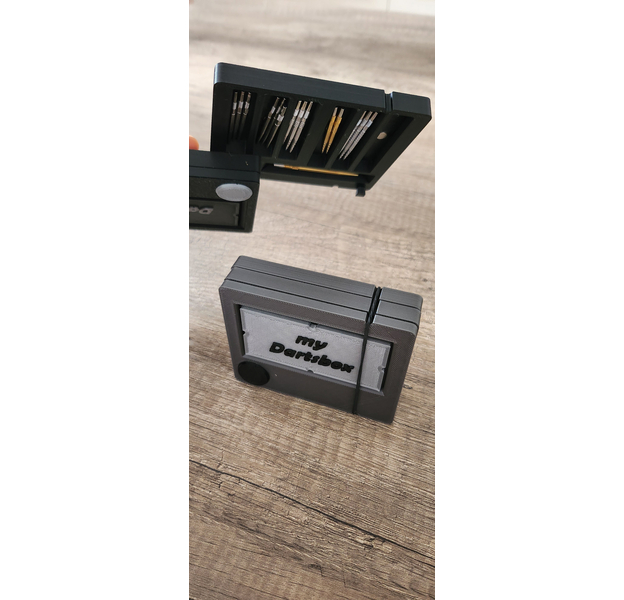 1 - Dartsbox für Swisspoint System, Gewünschte Farbe: Schwarz, 4 image