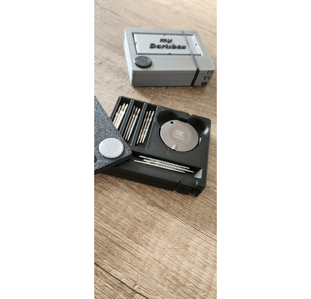1 - Dartsbox für Swisspoint System, Gewünschte Farbe: Schwarz, 2 image