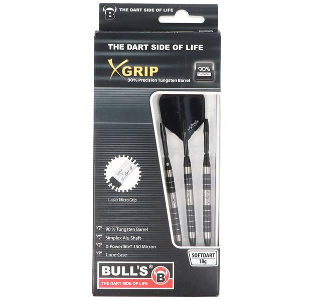 Bull's X-Grip X2 Soft Dart, 18g, 4 image