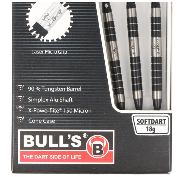 Bull's X-Grip X2 Soft Dart, 18g, 5 image