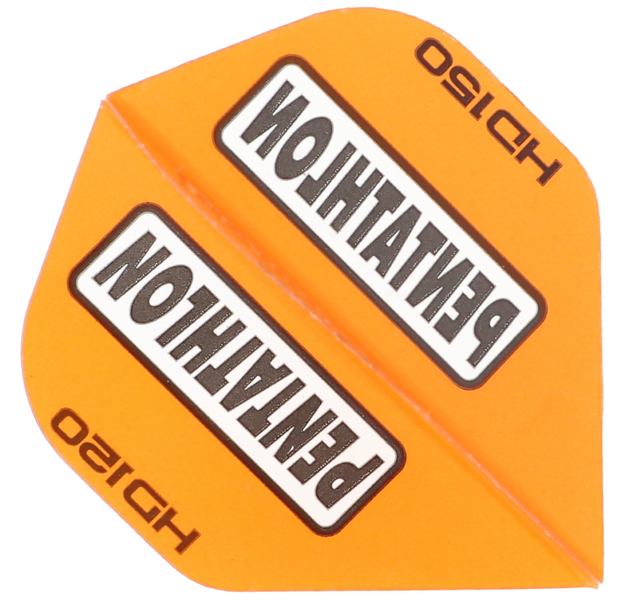 Pentathlon HD150 Dart Flights orange, 3 Stück mit 150 Micron, 2 image