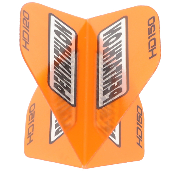 Pentathlon HD150 Dart Flights orange, 3 Stück mit 150 Micron, 4 image