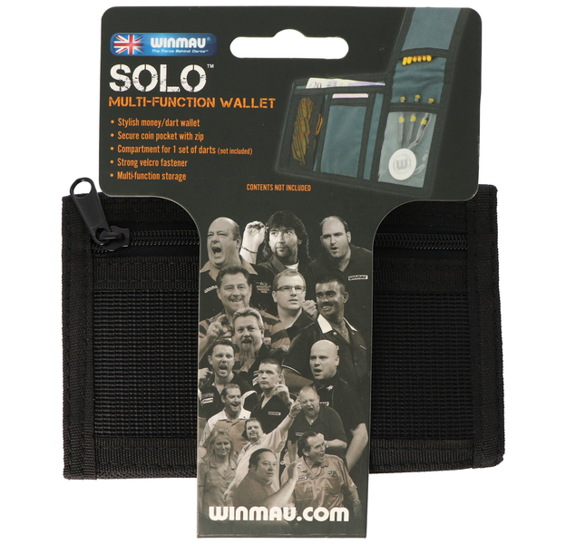 SOLO Multi-Function Wallet, Ausführung schwarz, ideal für 3 Dartpfeile und Zubehör, 6 image