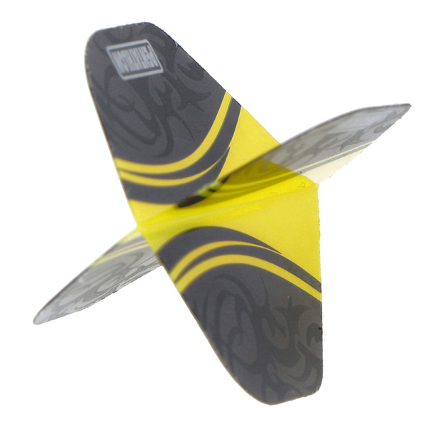 Pentathlon Flights gelb/schwarz, 3 Stück, 6 image