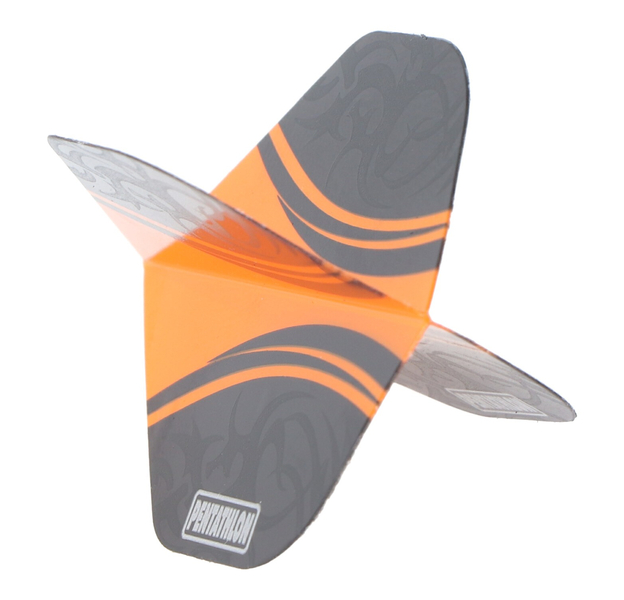 Pentathlon Flights orange/schwarz, 3 Stück, 7 image