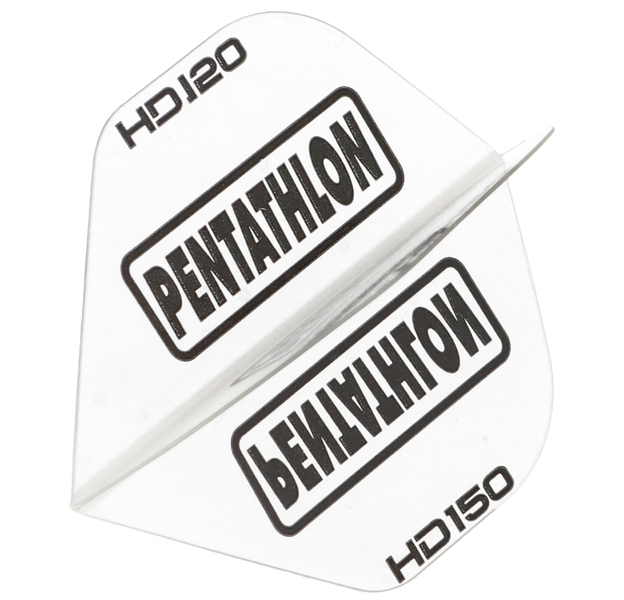Pentathlon HD150 Dart Flights, transparent , 3 Stück 150 Micron, 3 image