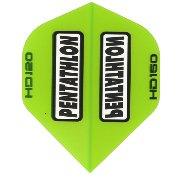Pentathlon HD150 Dart Flights, grün, 3 Stück, 6 image