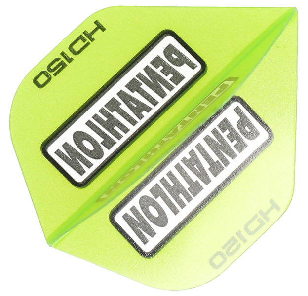 Pentathlon HD150 Dart Flights, grün, 3 Stück, 3 image