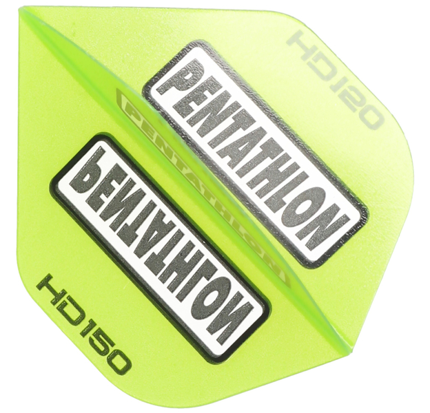 Pentathlon HD150 Dart Flights, grün, 3 Stück, 4 image