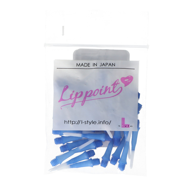 L-Style TwoTone Lippoint Spitzen, 30 Stück, dunkelblau-weiß, 4 image