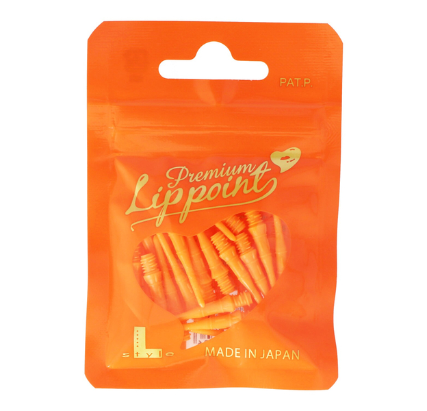L-Style Premium Lippoint Softdartspitzen, lang, 30 Stück, orange, 5 image