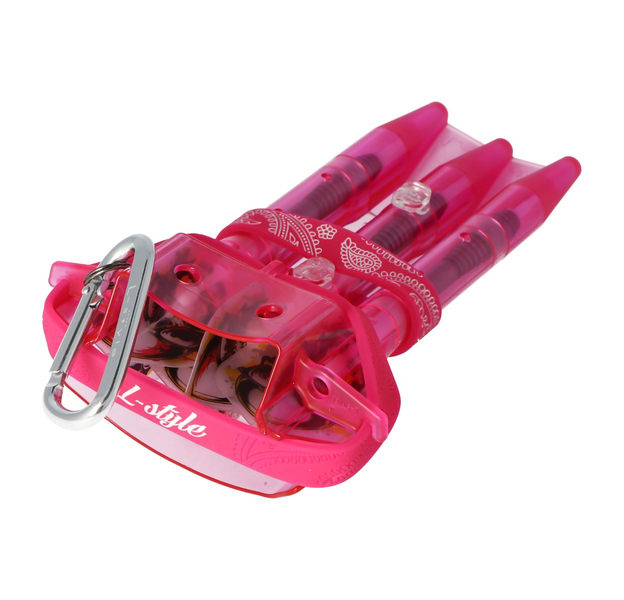 L-Style Krystal One Dart Case Pink, 6 image