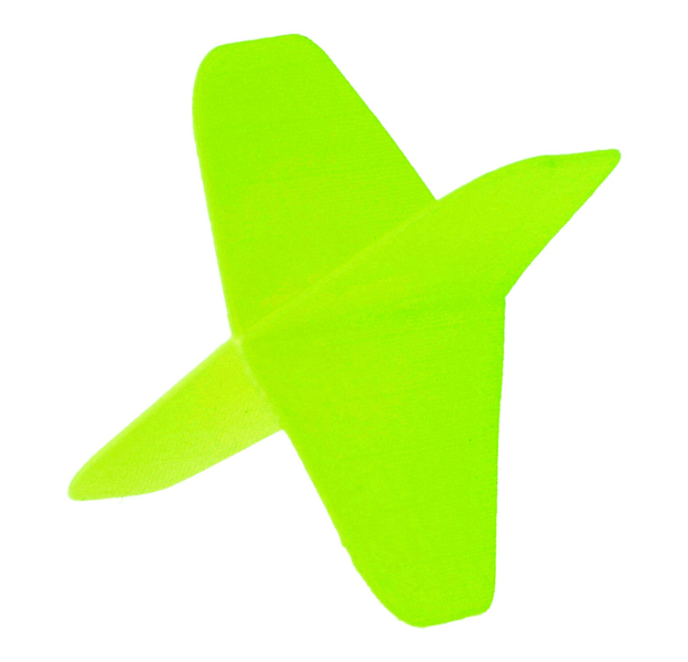 Pentathlon Flights Nylon neongelb, 3 Stück, 6 image