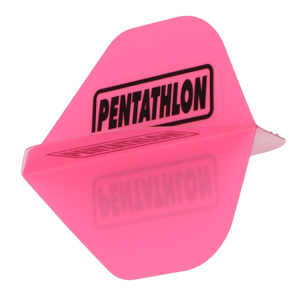 Pentathlon HD100 Dart Flights, pink, 3 Stück, 8 image
