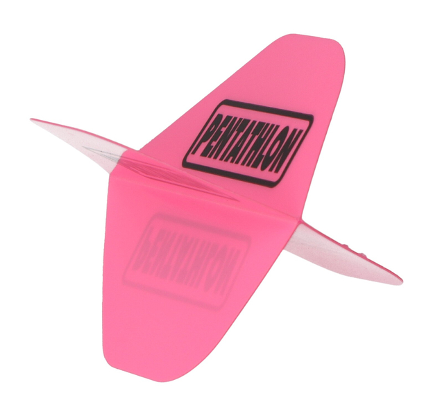 Pentathlon HD100 Dart Flights, pink, 3 Stück, 7 image