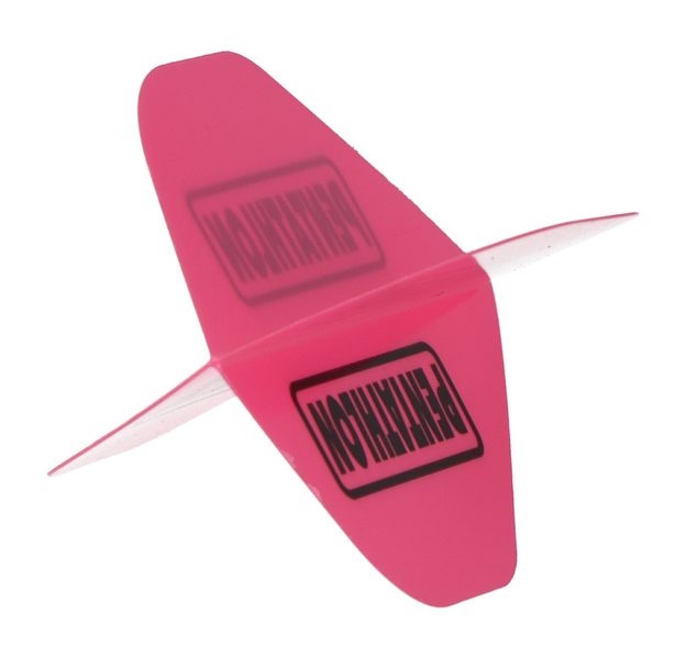 Pentathlon HD100 Dart Flights, pink, 3 Stück, 6 image