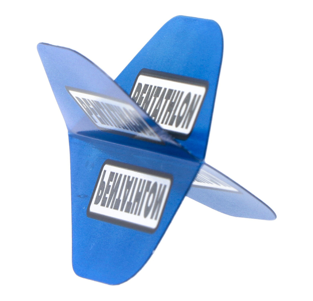 Pentathlon HD100 Dart Flights, dunkelblau, 3 Stück, 7 image