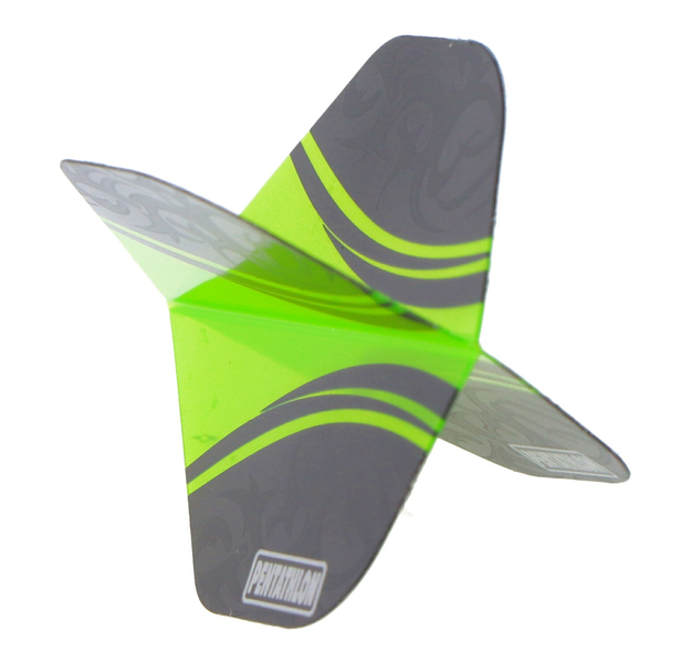 Pentathlon Flights grün/schwarz, 3 Stück, 7 image