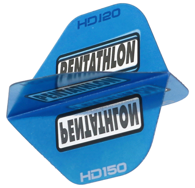 Pentathlon HD150 Dart Flights dunkelblau, 3 Stück 150 Micron, 8 image