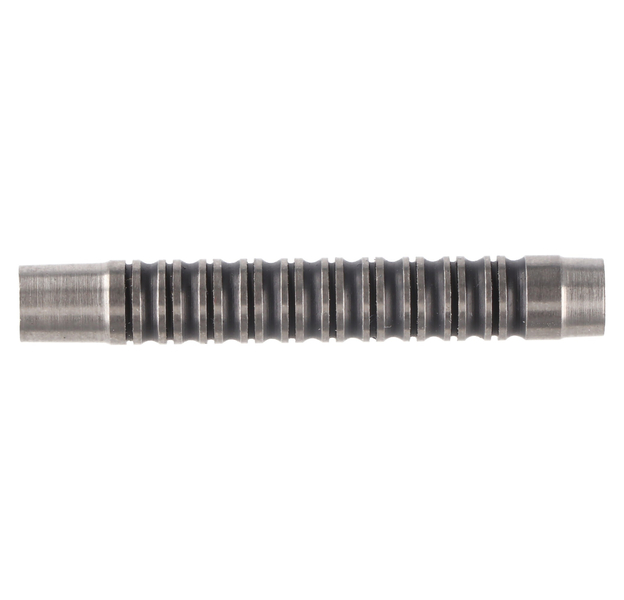 Barrel, 90% Tungsten, silber, schwarze Rillen, 14 Gramm, 4 image