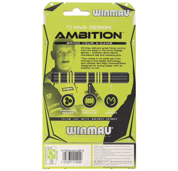 Winmau MvG Ambition, Michael van Gerwen, Softtip, 2237, 20 Gramm, 7 image