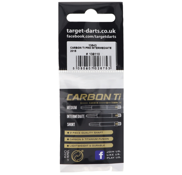 Target Carbon TI, Intermediate, 3er-Schäfte, schwarz, 43mm, 8 image