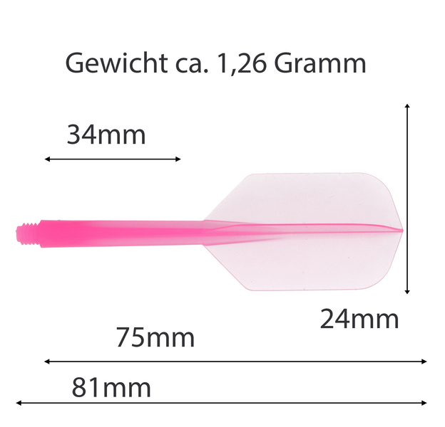 Condor Flight, Slim, Gr. L, pink, 33,5mm, 3 Stück, 6 image