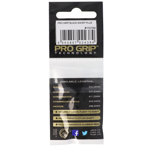 Target Pro Grip, Dartschaft schwarz, kurz plus, 3 Stück, 5 image