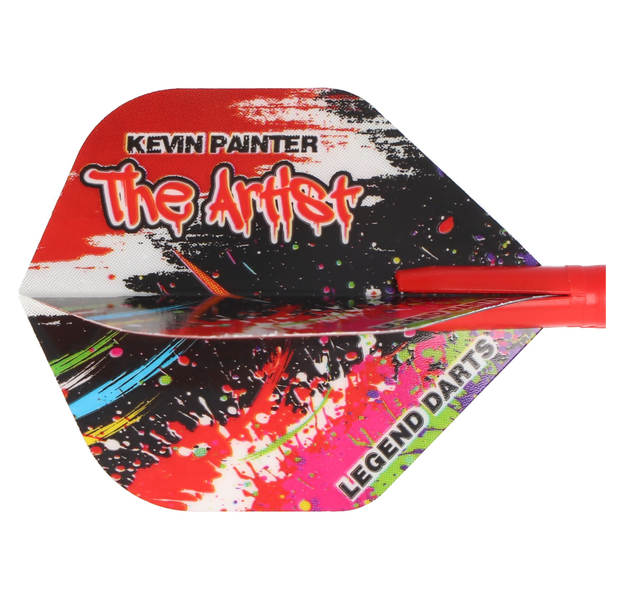 Kevin Painter Dart Flights - Std - No2 - The Artist, 5 image