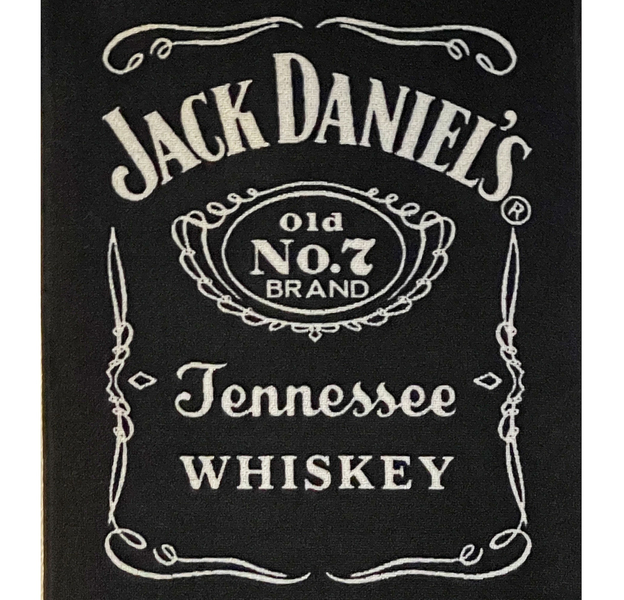 JACK DANIELS Dartteppich schwarz mit JD Logo, 2 image