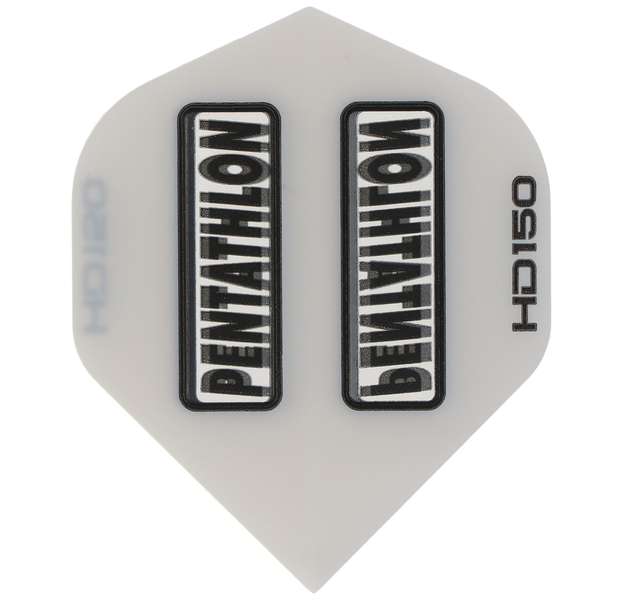 Pentathlon HD150 Dart Flights, weiß, 3 Stück 150 Micron, 7 image