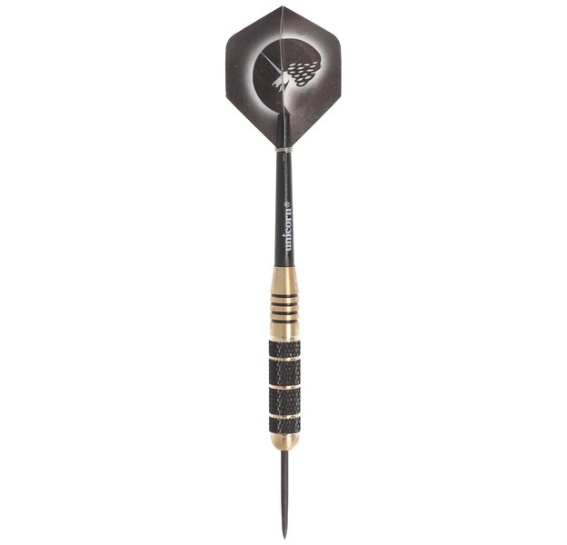 Unicorn Core Plus Brass, Steeldart, Black Knurl, 27 Gramm, 5 image