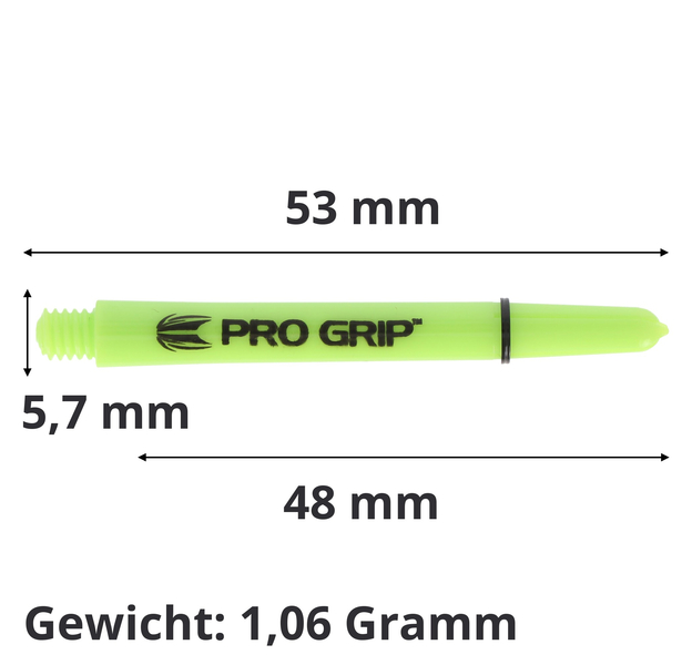 Target Pro Grip Lime Grün Medium, 48mm 3 Stück, 6 image