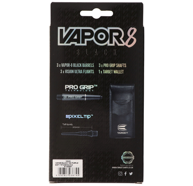 Softtip Target Vapor8 Black Purple 80% 18 Gramm, 7 image