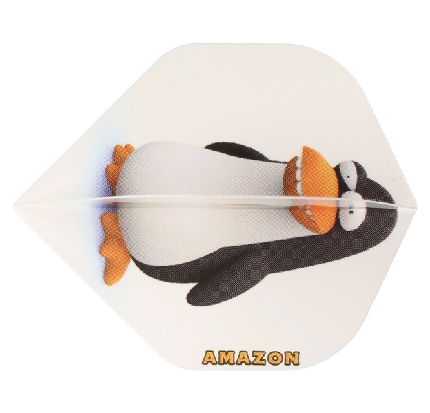 Pinguin Dart Flight weiß mit Motiv, 3 Stück, 3 image