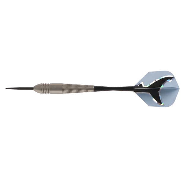 Steel Darts Hai Grip, Nickel Silber, 23 Gramm, 4 image