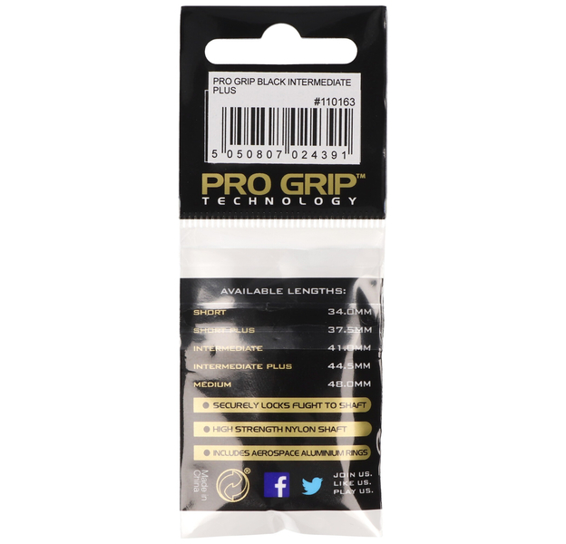 Target Pro Grip, schwarz, Intermediate Plus 44,5mm, 3 Stück, 7 image