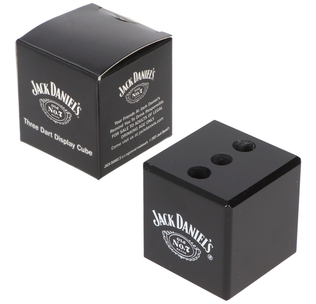Jack Daniels Würfel für 3 Dartpfeile, schwarz, 2 image
