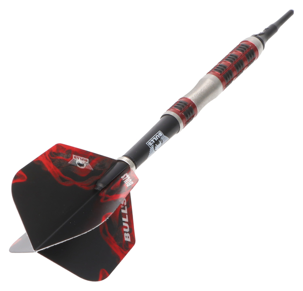 Bull's Softdart, Smoke Red, Typ B, 90% Tungsten, 18 Gramm, 3 image