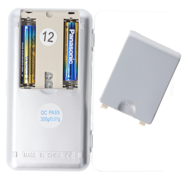 Digital Waage silber grau, mit AAA Batterien, 6 image